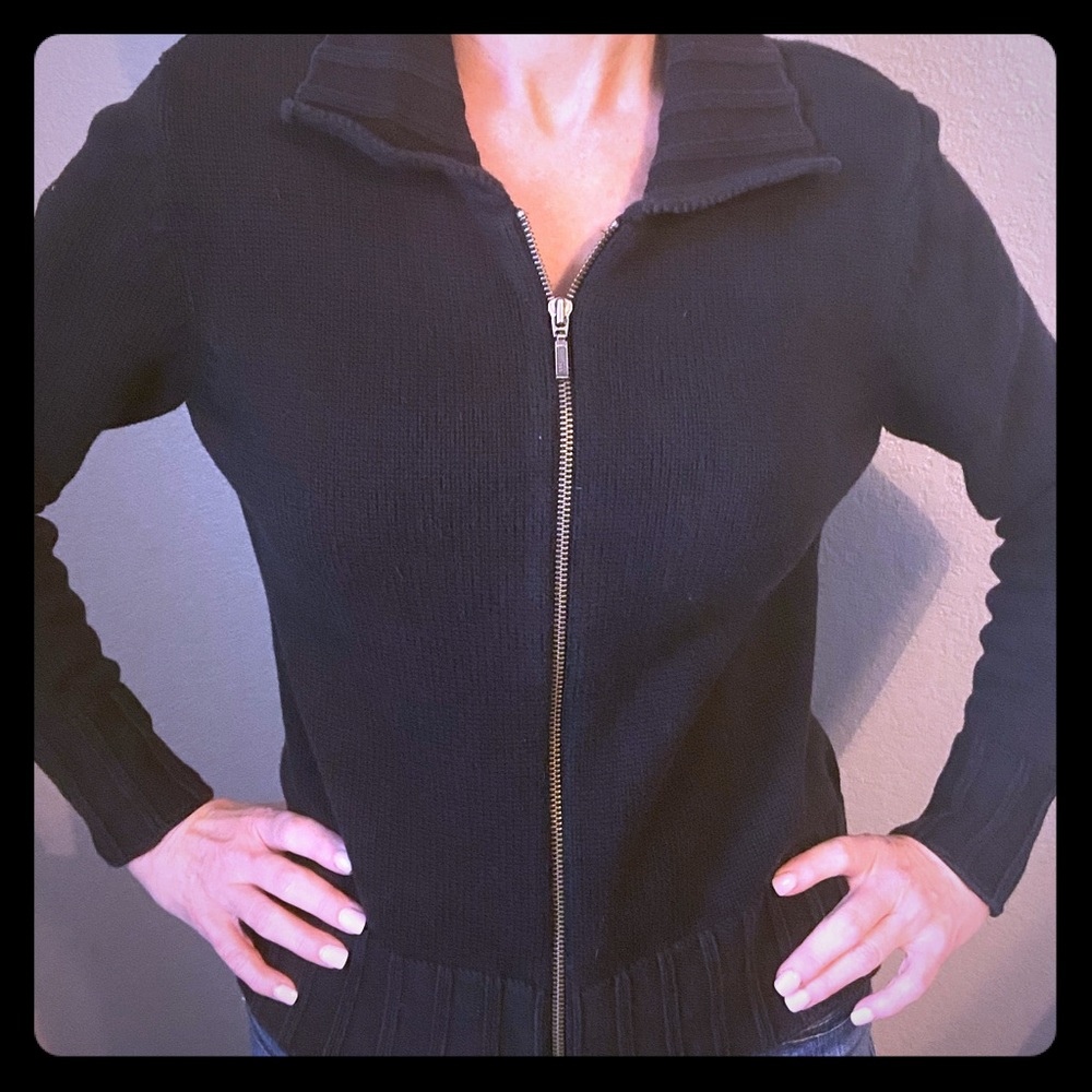 Black Sweater- Caslon - Size Small